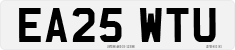 License plate of the United Kingdom, 2001 year system
