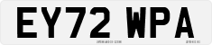 License plate of the United Kingdom, 2001 year system