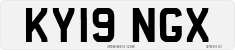 License plate of the United Kingdom, 2001 year system