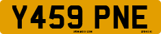 License plate of the United Kingdom, 1983 year system