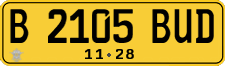 License plate of Indonesia, Commercial vehicles