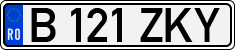 License plate of Romania, Regular plates