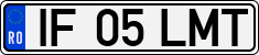 License plate of Romania, Regular plates