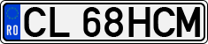 License plate of Romania, Regular plates