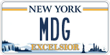 New York, Vanity Plates