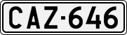 License plate of Finland, Cars