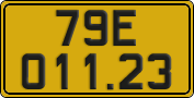 License plate of Vietnam, Commercial vehicles
