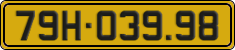 License plate of Vietnam, Commercial vehicles