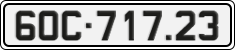 License plate of Vietnam, Cars