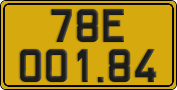 License plate of Vietnam, Commercial vehicles