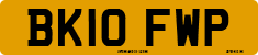 License plate of the United Kingdom, 2001 year system