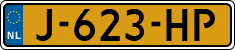 License plate of the Netherlands, Cars