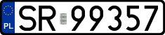License plates of Poland, Regular car plates