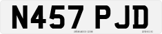 License plate of the United Kingdom, 1983 year system