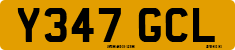 License plate of the United Kingdom, 1983 year system