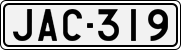 License plate of Finland, Cars