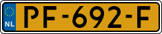 License plate of the Netherlands, Cars