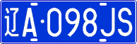 License plate of China, Cars