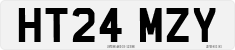 License plate of the United Kingdom, 2001 year system