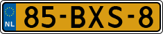 License plate of the Netherlands, Heavy Commercial Vehicles (1994 system)