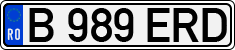 License plate of Romania, Regular plates