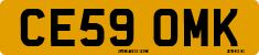 License plate of the United Kingdom, 2001 year system