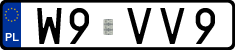 License plates of Poland, Vanity Plates