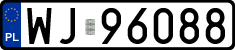 License plates of Poland, Regular car plates