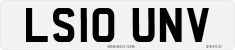 License plate of the United Kingdom, 2001 year system