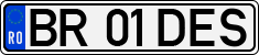 License plate of Romania, Regular plates