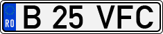 License plate of Romania, Regular plates