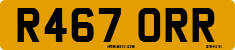 License plate of the United Kingdom, 1983 year system