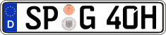 German license plate, Plates for oldtimers (type 