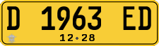 License plate of Indonesia, Commercial vehicles
