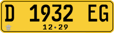 License plate of Indonesia, Commercial vehicles