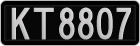 License plate of New Zealand, AB1(234)