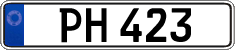 Non-recognized and partially recognized states, Regular plates (AB 123)