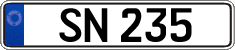 Non-recognized and partially recognized states, Regular plates (AB 123)