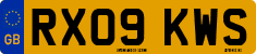 License plate of the United Kingdom, 2001 year system