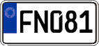 Non-recognized and partially recognized states, Regular plates (AB 123)