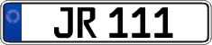 Non-recognized and partially recognized states, Regular plates (AB 123)