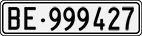 License plate of Switzerland, Cars