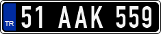 License plate of Turkey, Government and public administrations