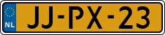 License plate of the Netherlands, Cars