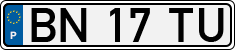 License plate of Portugal, Regular plates