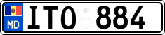 License plate of Moldova, Cars (2015)