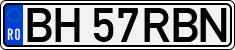 License plate of Romania, Regular plates