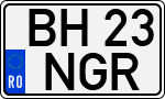 License plate of Romania, Regular plates