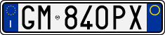License plate of Italy, Cars (1994 year series)