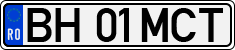 License plate of Romania, Regular plates